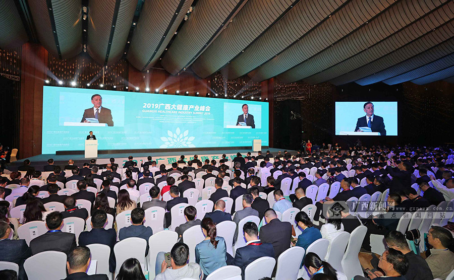 2019广西大健康产业峰会开幕