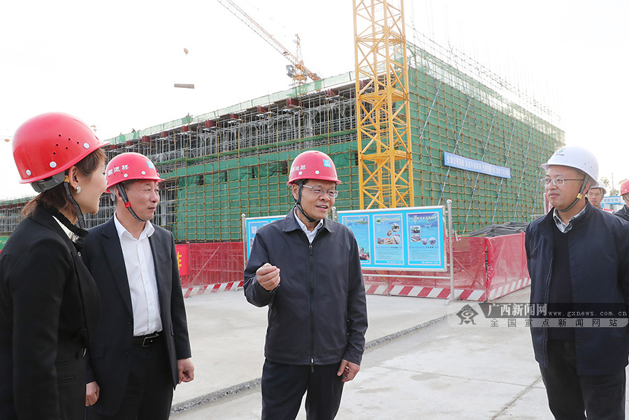 陳武到桂林市考察項目建設