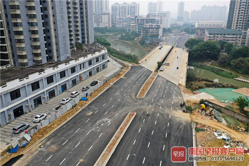 好消息!南宁凤岭北路主线通车 这2条断头路也通了