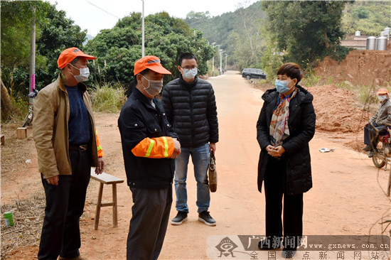 浦北县:下沉一线 夯实疫情防控责任