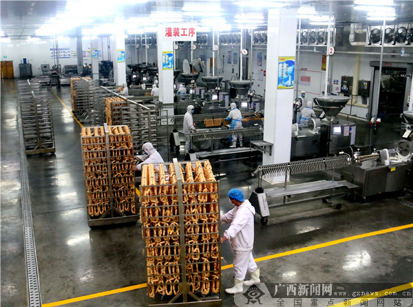 广西各地企业陆续按下“复工键”(组图)