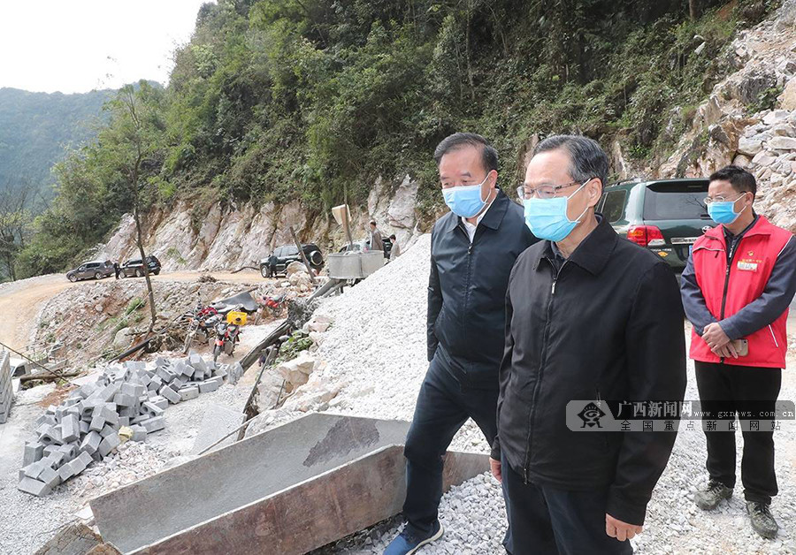 陈武到都安检查指导新冠肺炎疫情防控和脱贫攻坚工作