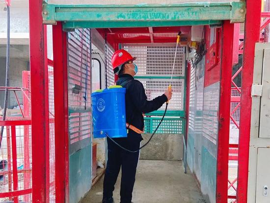 碧桂园广西区域复工防疫两手抓,安全生产在行动