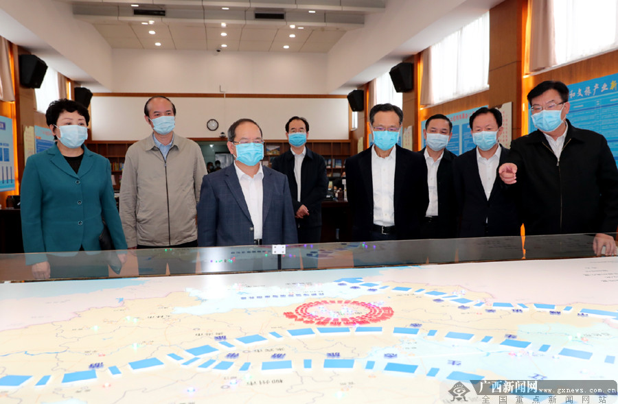 鹿心社陈武在大健康和文旅产业工程指挥部调研