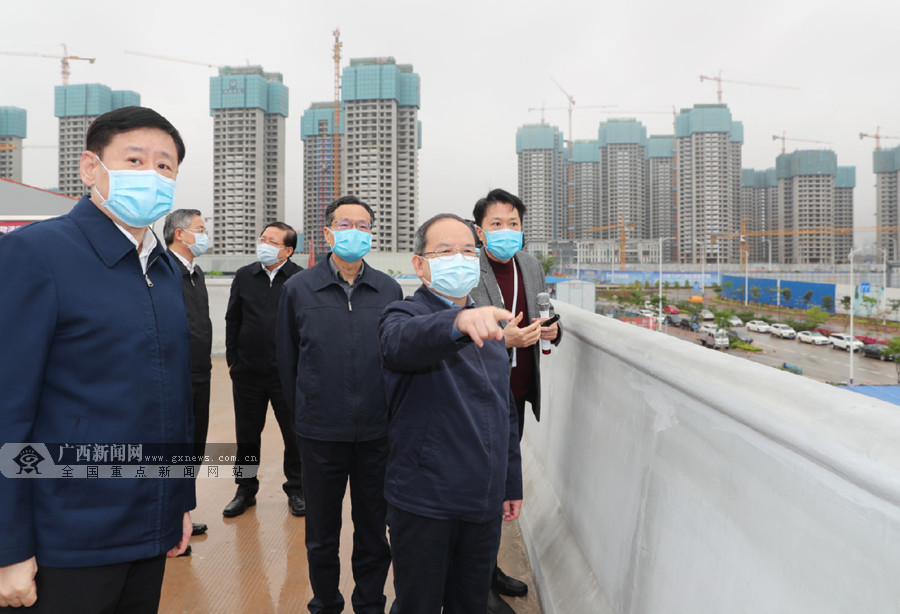 鹿心社陈武在全面对接粤港澳大湾区建设指挥部和西部陆海新通道建设指挥部调研