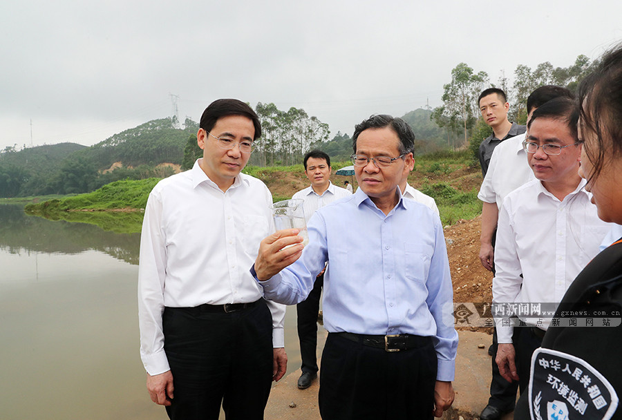 陈武深入博白县、兴业县调研