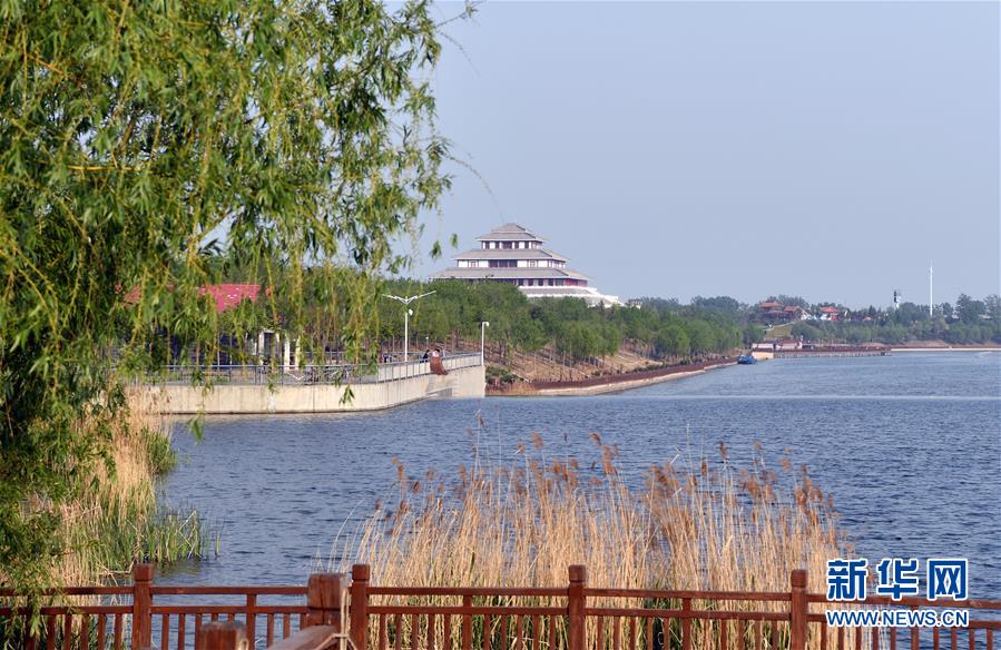 河南鹤壁:暮春淇河美