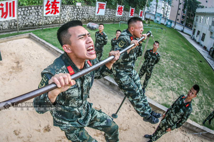 武警崇左支队实战实训提升制胜能力