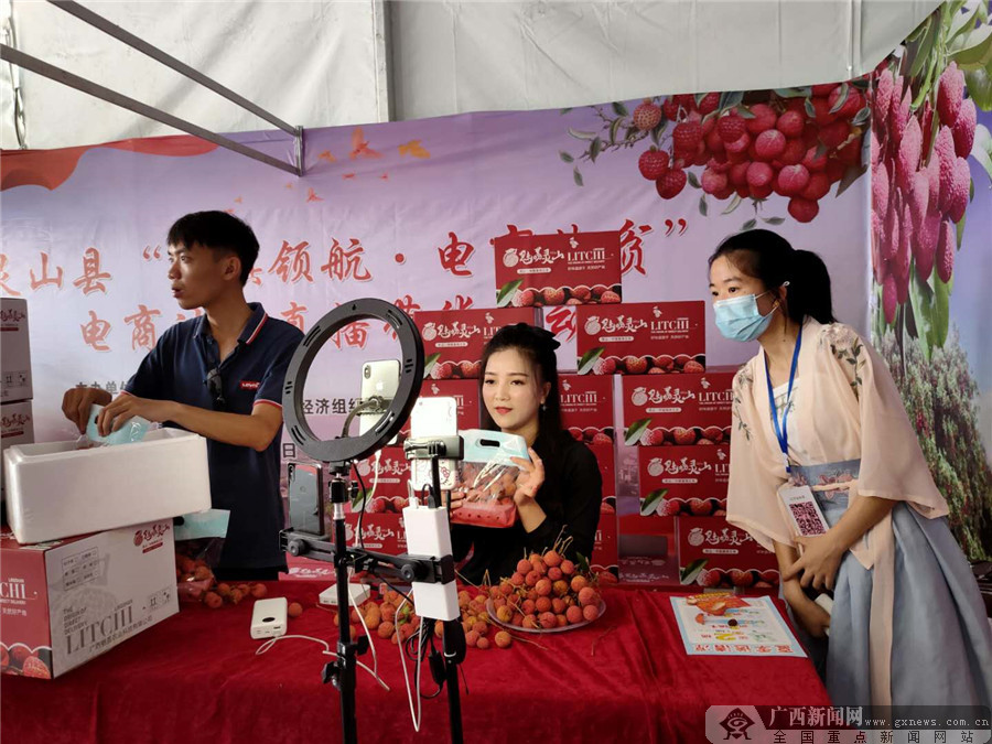 第十八届中国(广西)荔枝龙眼产销对接活动在灵山县举行