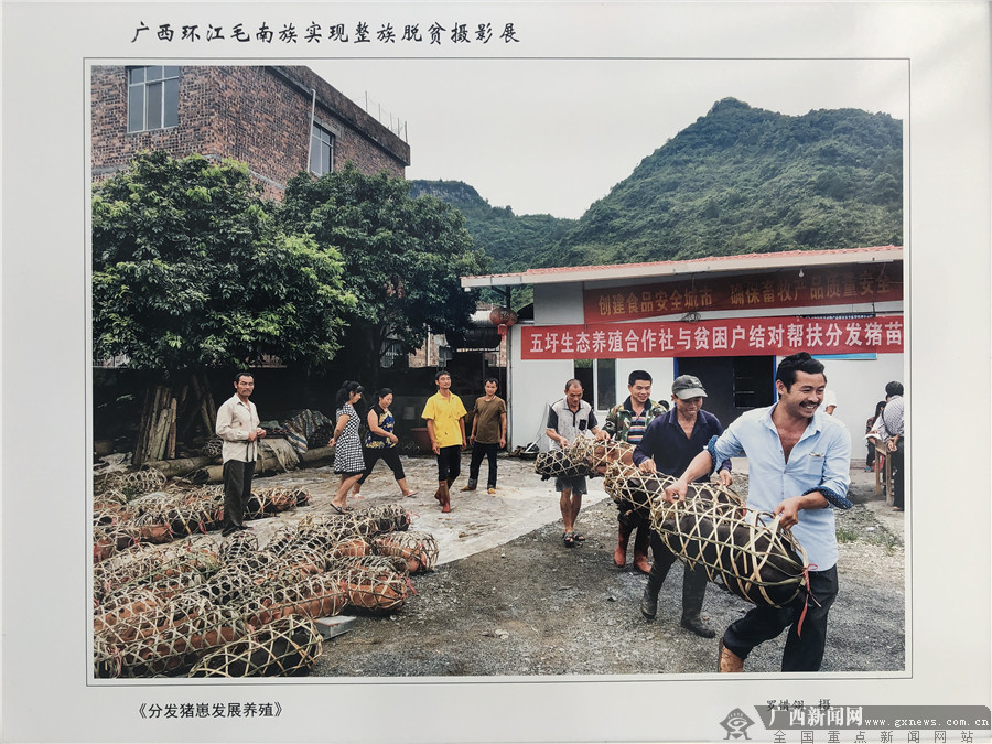 广西环江毛南族实现整族脱贫摄影展开展