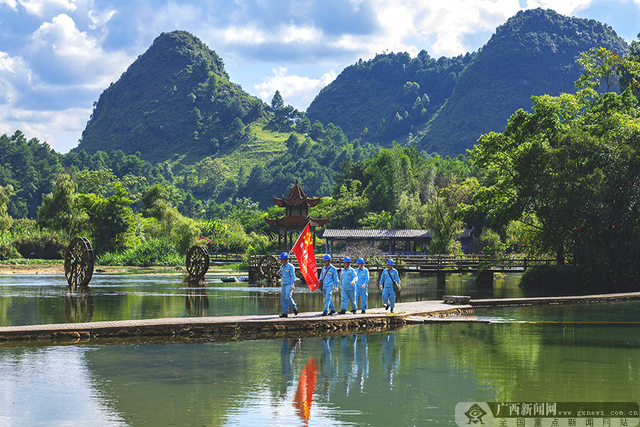 广西靖西:鹅泉带来好光景 旅游扶贫美了乡村