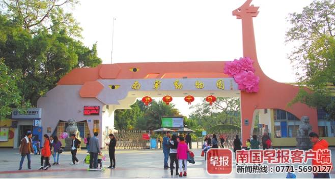 南宁市动物园区外游客可免门票 区内游客门票五折