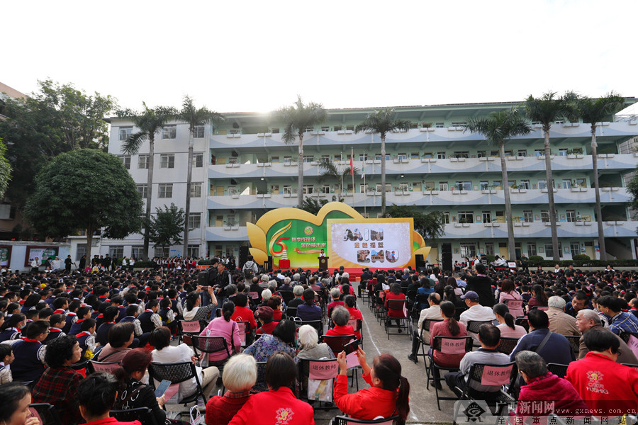 南宁市民主路小学65周年校庆 与网友云上共享感动 (1/21)