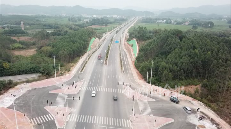 209国道双沙段通车 柳州市区到柳城仅半个多小时