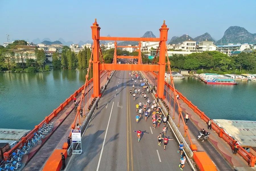 2020年桂林马拉松赛路线公布 融入市区20多个景点