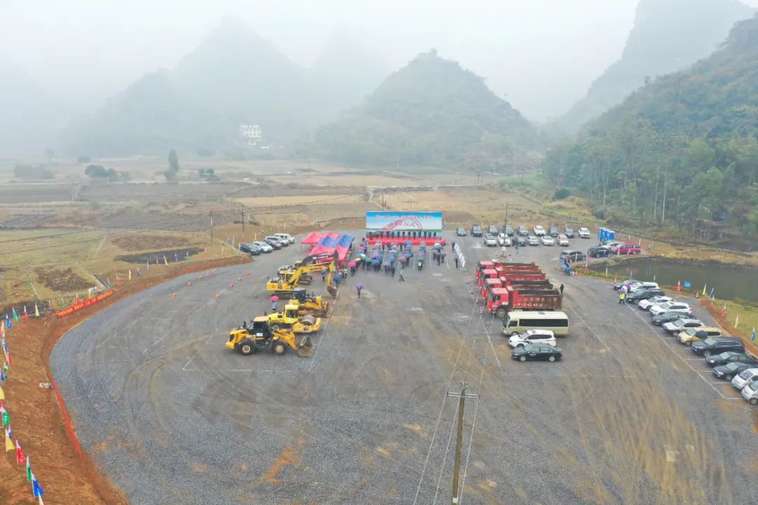 期待建成!武宣-来宾-合山-忻城高速公路忻城段开建