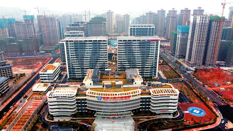前海人寿广西医院建成 打造大型医疗养老综合体