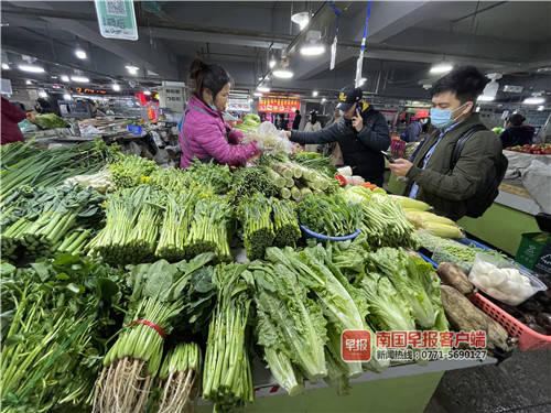 受多种因素影响 南宁市猪肉和反季节蔬菜价格上涨