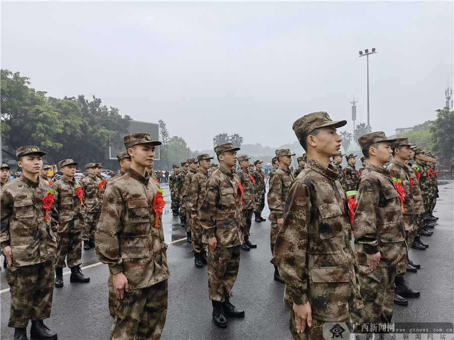 灵川县组织2021年度春季入伍新兵欢送大会 (8/8)