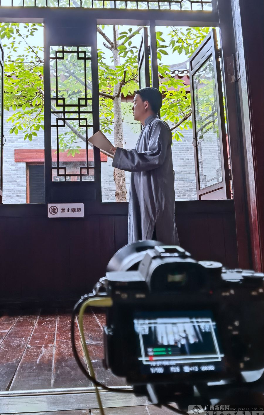 《打卡吧！年轻人》火热拍摄中 一起来打卡广西红色地标