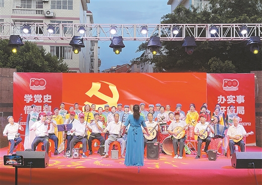 广西党史学习教育进社区进学校进企业进军营