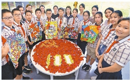 广西党史学习教育进社区进学校进企业进军营