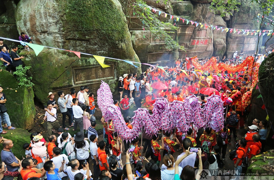 邕宁区:那蒙坡举行雷婆岭端午民俗文化节|手机广西网