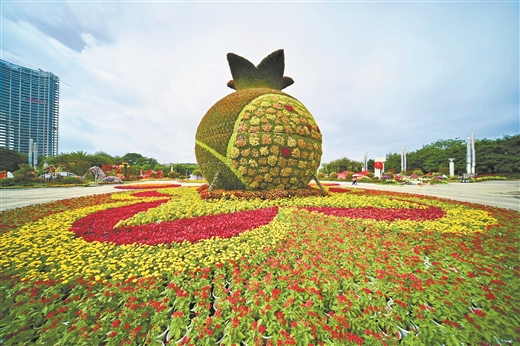 何俊涛摄 6月25日,2021年柳州市"春花秋水 画卷柳州——庆祝中国共产