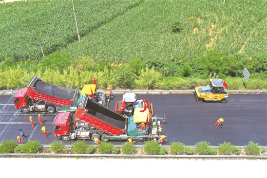 三柳高速“白改黑”将全线施工 预计今年11月底完工