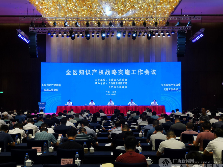 全区知识产权战略实施工作会议在百色召开