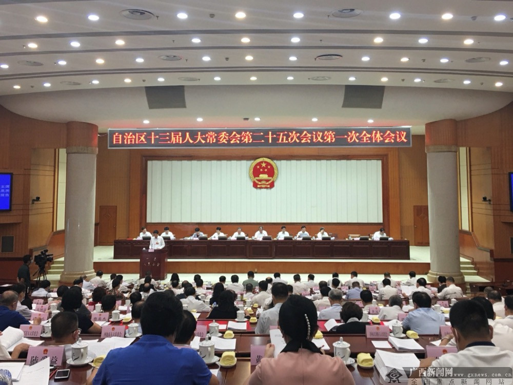 自治区十三届人大常委会第二十五次会议召开