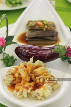 高清:新式桂菜创新展示 打造南宁"美食天堂"(33/41)