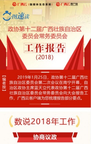 政协第十二届广西壮族自治区委员会常务委员会工作报告（2018）