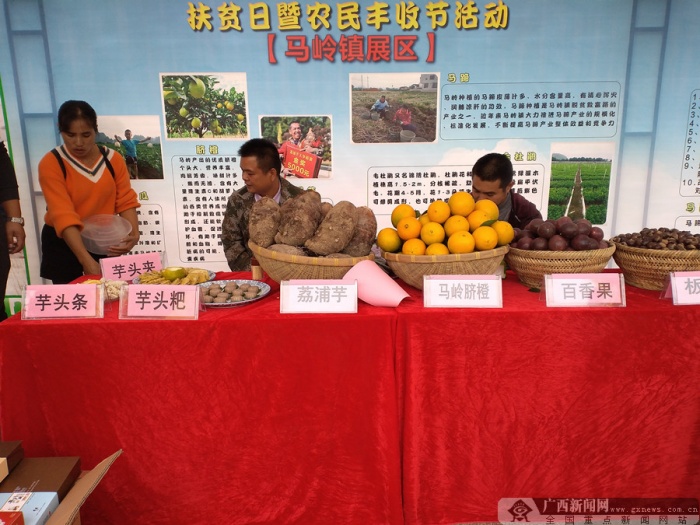 荔浦市举办2020年扶贫日暨农民丰收节活动 (3/7)