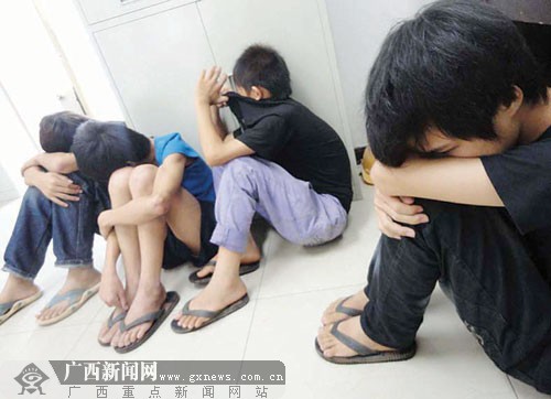 小小年纪称兄道弟讲"义气" 六名少年行窃被抓(图)