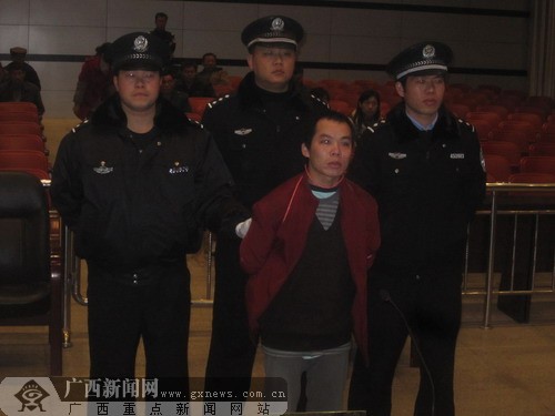 身负5条人命 环江"11.15"案犯石顺兵被执行死刑-广西新闻网