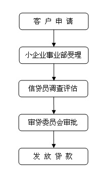 保人身份证复印件；4. 营业执照、公司章程、验资报告复印件等。贷款流程