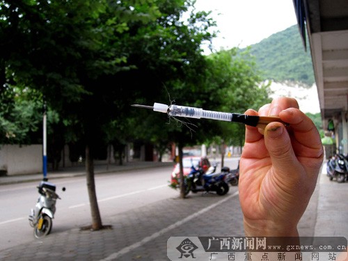 弓弩飞针注射器图片