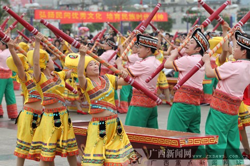 "打榔舞"的传承