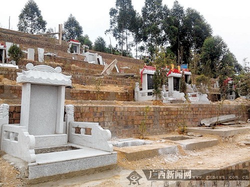 迁坟安置点被指对外经营 南宁"常胜岭墓园"乃非法-广西新闻网
