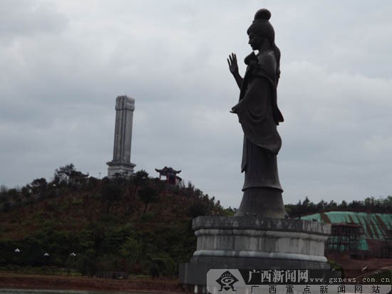 网媒记者游览鄱阳湖 女神"饶娥"感天动地(图)