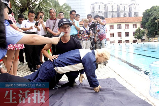 17岁少年在南宁市体育场游泳时意外溺水 不幸溺亡