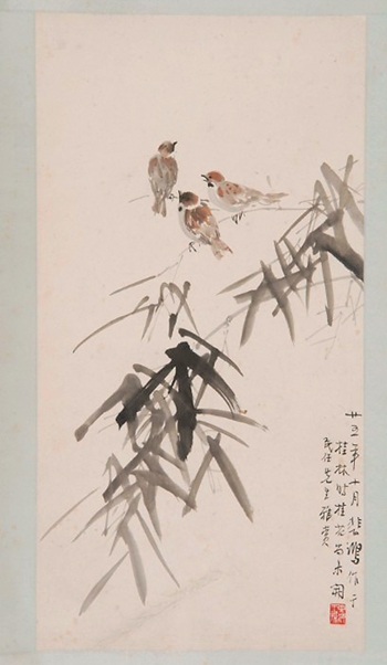 名家作品展中,作者有清初"四僧"之一石涛,有清官名臣陈宏谋和陈继昌