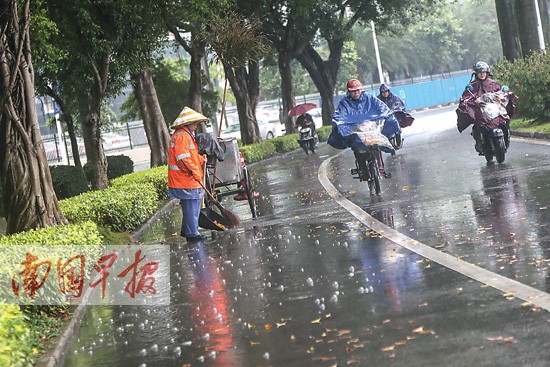 冷风冷雨图片