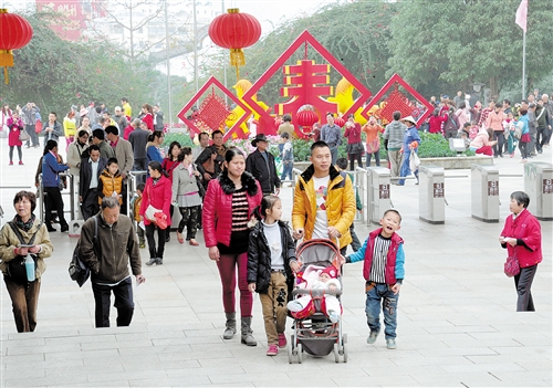 春节景区人气旺 南宁旅游收入突破4亿元