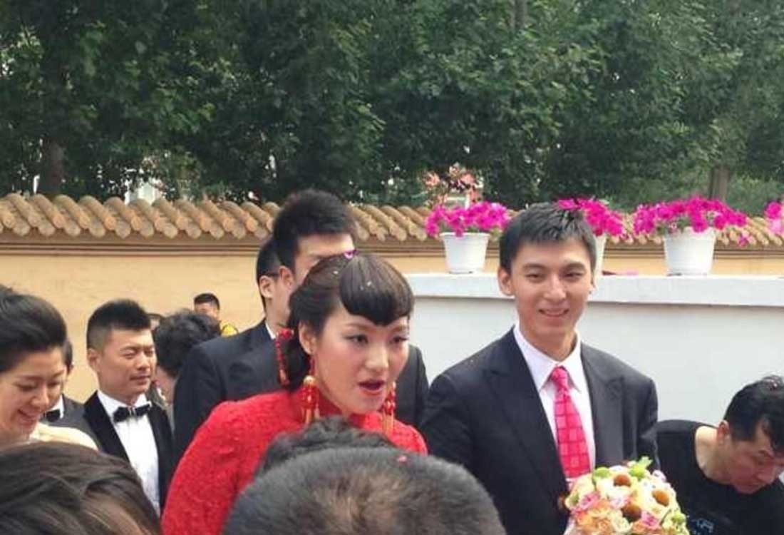 吉喆大婚照