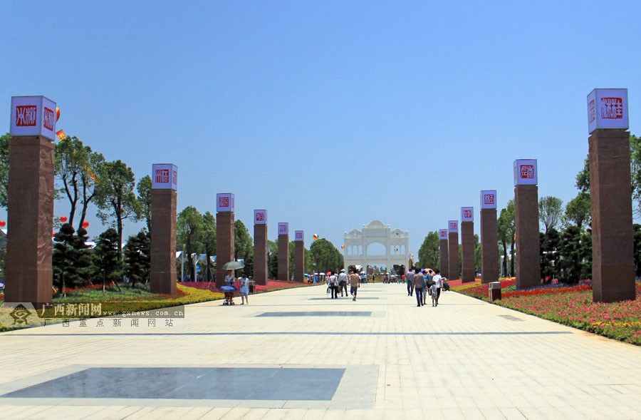 高清:北海园博园开园 城市展园风情各异