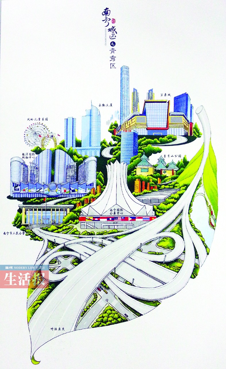 高清图集恋上南宁这座城明信片里的邕城风情