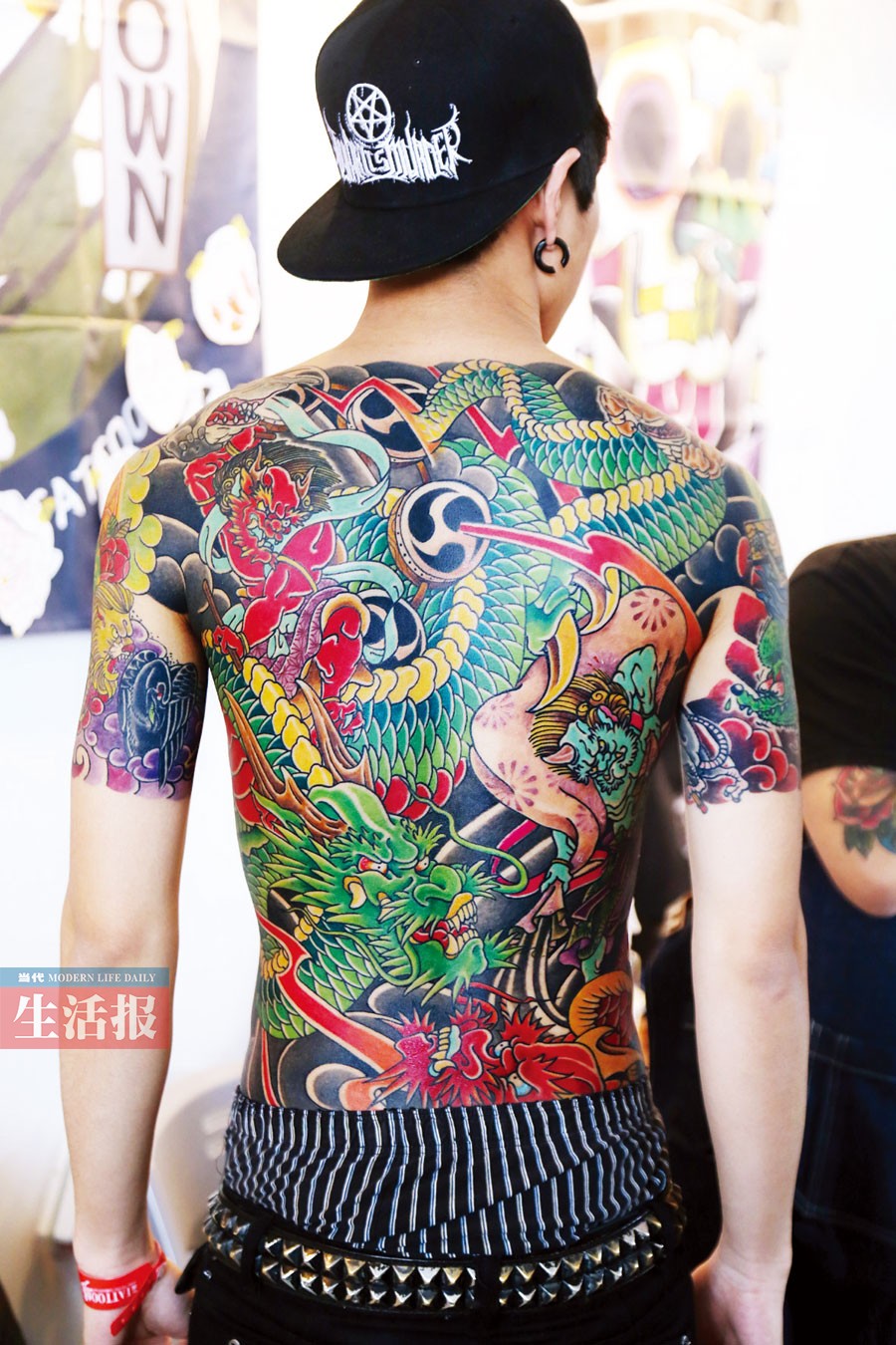高清:一场"纹身秀"在南宁上演 纹身没那么简单
