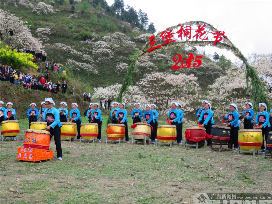 高清:春天的约会—"中国油桐之乡"天峨县桐花节 (12/25)